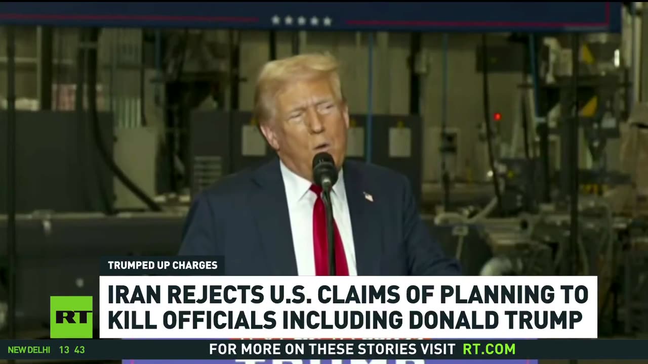 JUST IN: 🇮🇷🇺🇸 Iran rejects US claims that it is planning to assassinate Donald Trump...