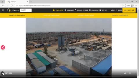 Time-lapse Video & Time-lapse Customization - OpticVyu Construction Camera
