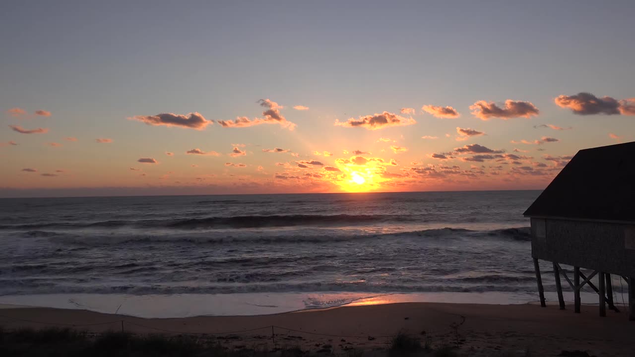 Hatteras Island Time Lapse Sunrise 2014 4K