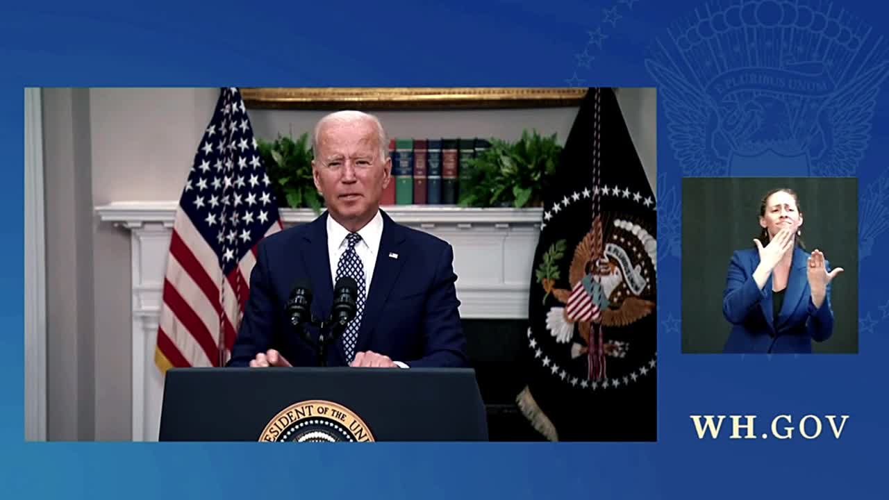 President Biden Delivers Remarks on Our Ongoing Efforts in Afghanistan (Full HD Version)