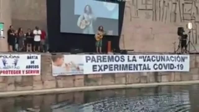 Impresionante discurso de Carmen París