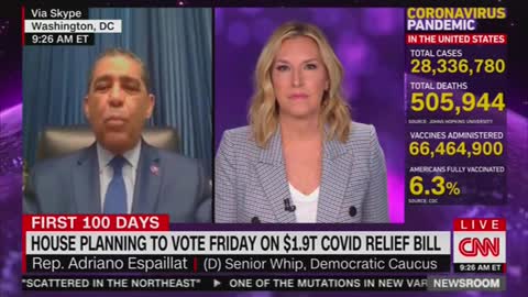 Rep. Adriano Espaillat And Poppy Harlow Discuss Coronavirus Relief