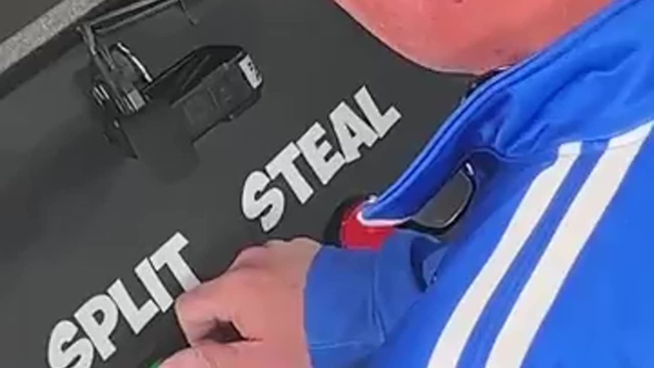 Would you split or steal $250,000?😱 #MrBeast