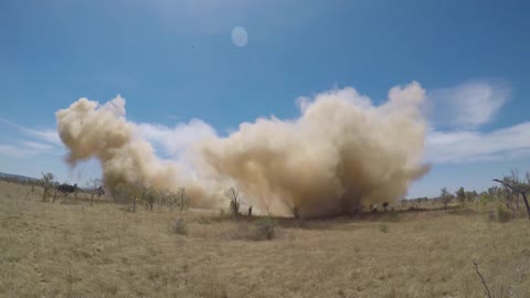 MRF-D HIMARS conduct emergency live fire