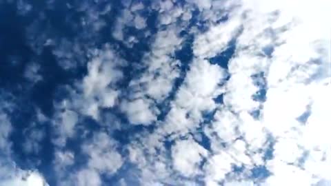 Blue Sky Slow Motion background Video