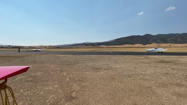 Piper Pawnee Airplane Towing my Girlfriend in a Glider