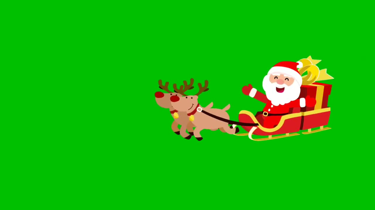 christmas green screen effects