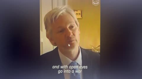 Wars are started by media lies - Julian Assange
