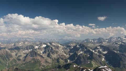 Cloud on valley