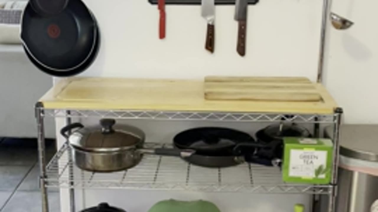 Kitchen Storage Baker's Rack with Removable Top