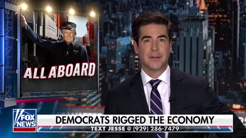 Jesse Watters · The country’s on a hot streak and we’re getting a lot done 🚂