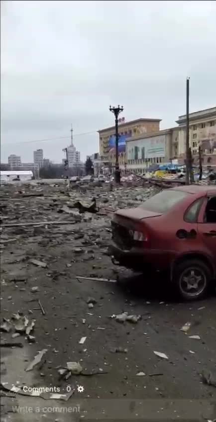 After the attack in kharkov