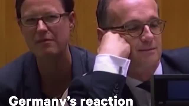 Trump at UN 2018 warning Germany about reliance on Russian gas