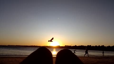 Por do sol Caribe da região Dos Lagos - Cabo Frio-Rj