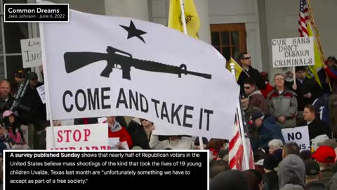 INSANITY: 44% of Republicans Say Americans Should Just Accept Mass Shootings