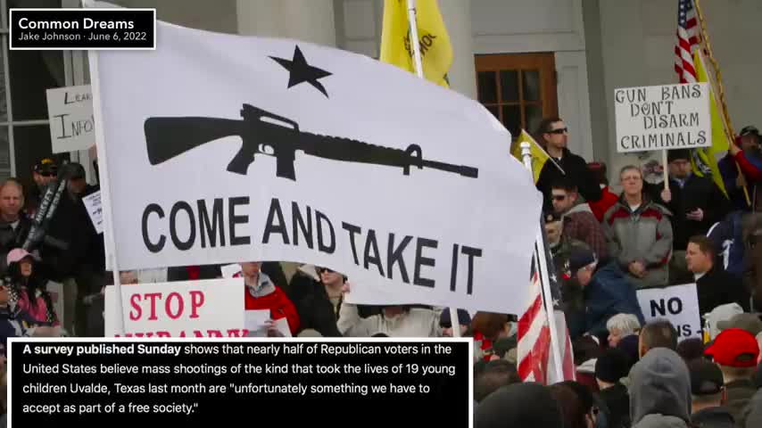 INSANITY: 44% of Republicans Say Americans Should Just Accept Mass Shootings