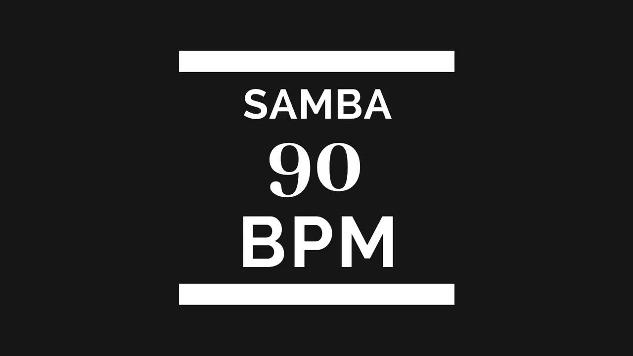 Samba - 90 BPM playing together