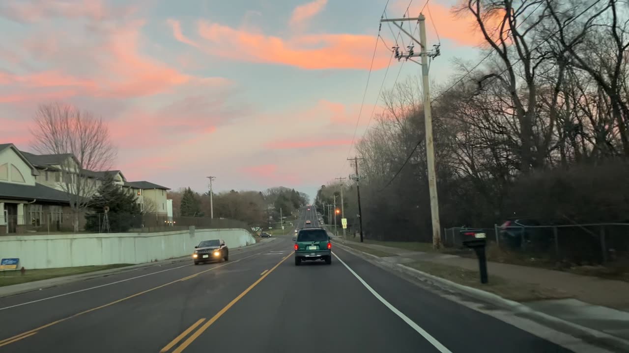 Cool red clouds