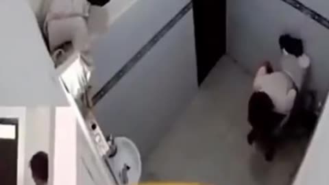 Bathroom prank