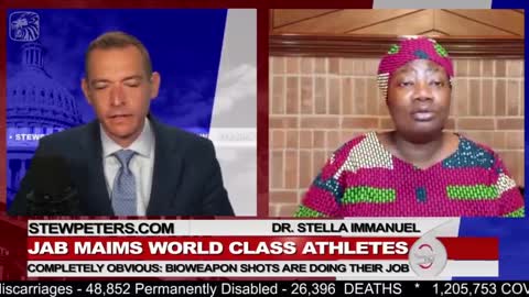 Stew Peters With Dr. Stella Immanuel - 15 Fully Vaxxed Tennis Players Drop Out of Miami Open