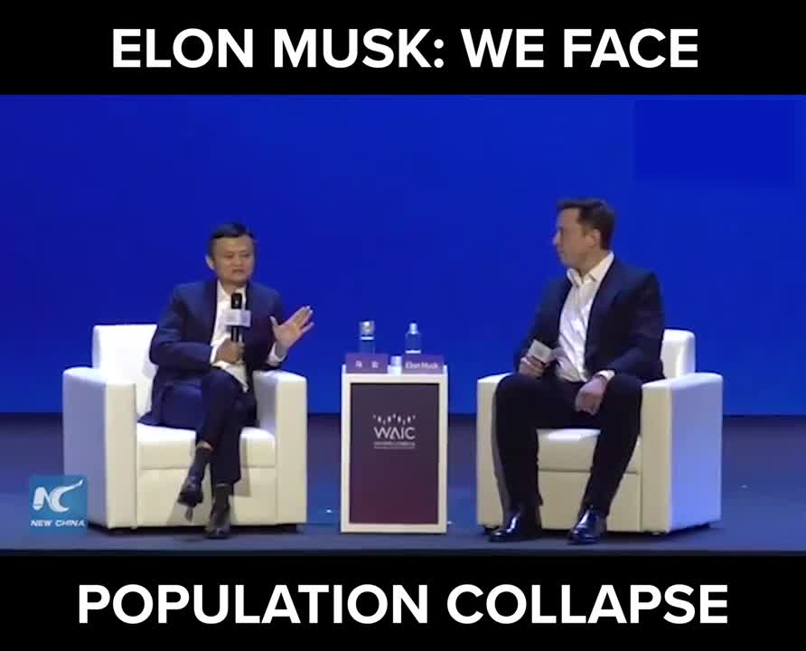 One of the biggest challenges in the next two decades will be the lack of more human beings