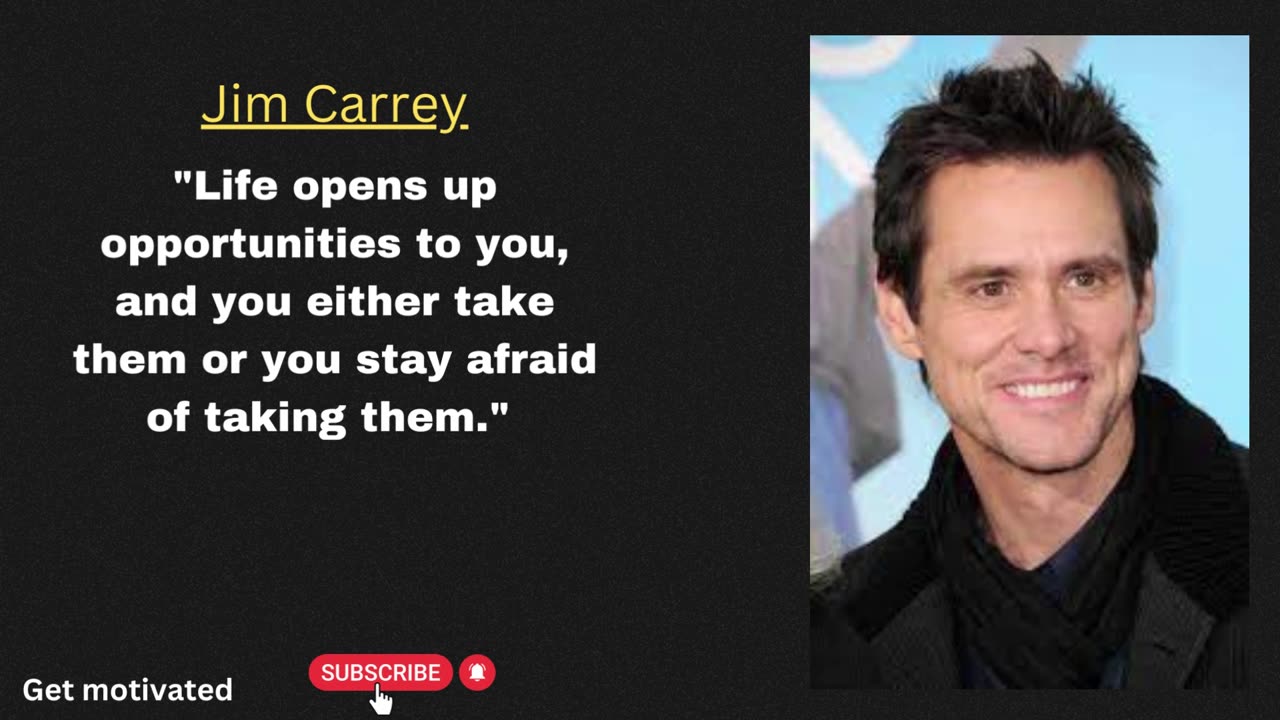 Motivational Quotes by "Jim Carrey" || Motivational Quotes||