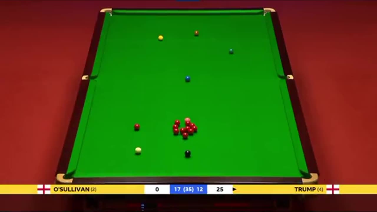 The best snooker match Ronnie o Sullivan Vs trump .