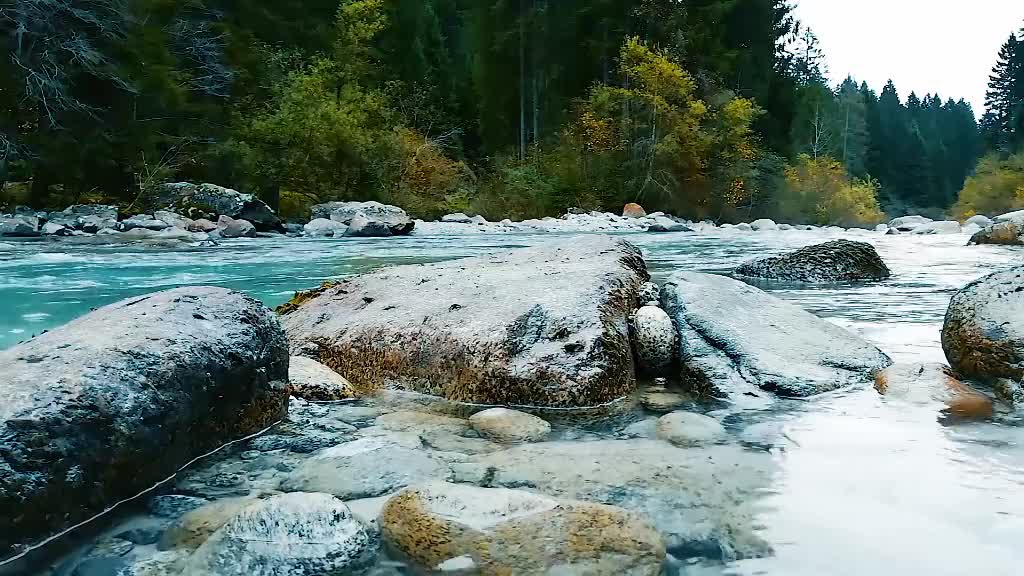 water between rocks