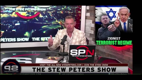 Stew Peters goes off on Tommy Robinson 🫣