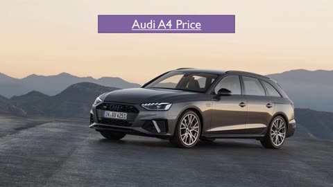 Audi A4 Price