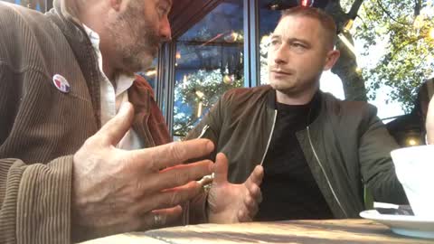 Christophe Chalençon rencontre avec Oliv oliv et Germain Paris 141021