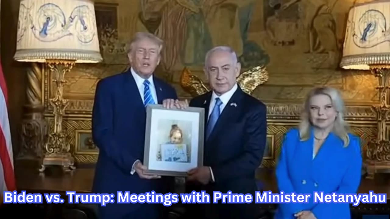 Biden vs. Trump: Meetings with Prime Minister Netanyahu