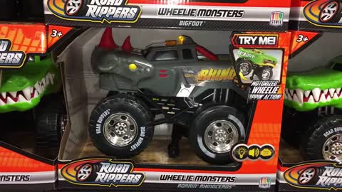 Road Rippers Roaring Rhinoceros Monster Truck Toy