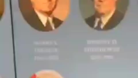 All the pictures of the presidents of the United States but no Joe Biden