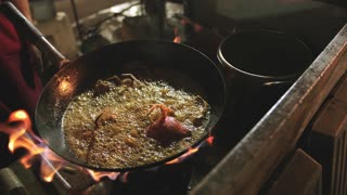 cooking with fire!