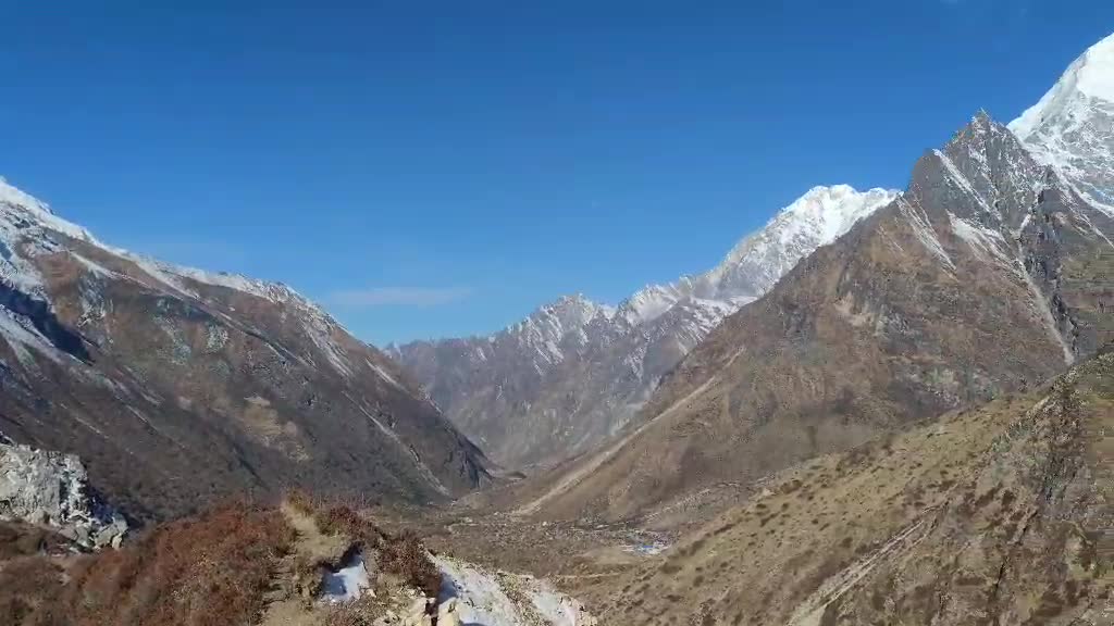 Trek to the Tsergo Ri peak.Ity is in the Langtang valley trekking Region which is rise 5033 m.