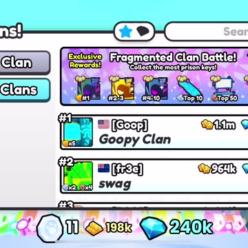 Looking for people to join my pet simulator clan
