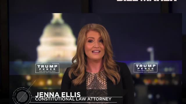 WATCH: SUPER LAWYER JENNA DEFLATES LEFTY BILL MAHER BIGLY - CUZ NO ILLEGAL VOTES