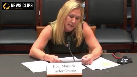 Rep Majorie Taylor Greene Introduces Three Articles Of Impeachment