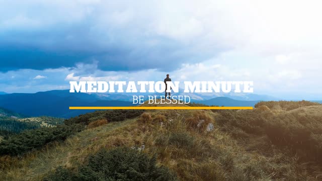 Meditation Minute