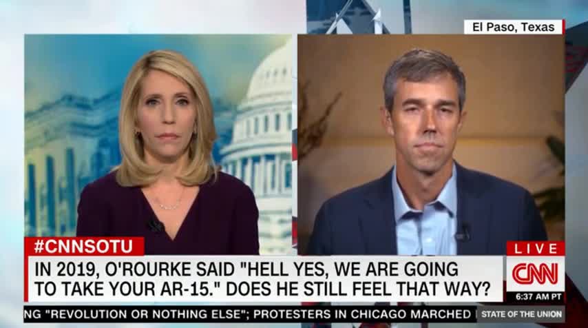 Beto O'Rourke backs 2019 vow to "take your AR-15, your AK-47" in Texas gubernatorial run