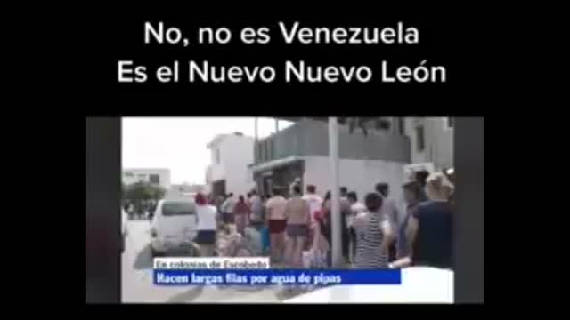 TT - El nuevo Nuevo León sin agua, no es Venezuela