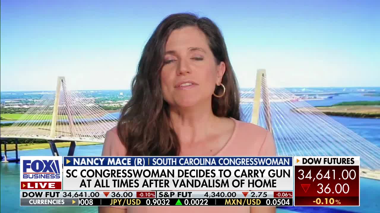 SC REP. NANCY MACE CARRYING GUN AFTER HOUSE VANDALIZED