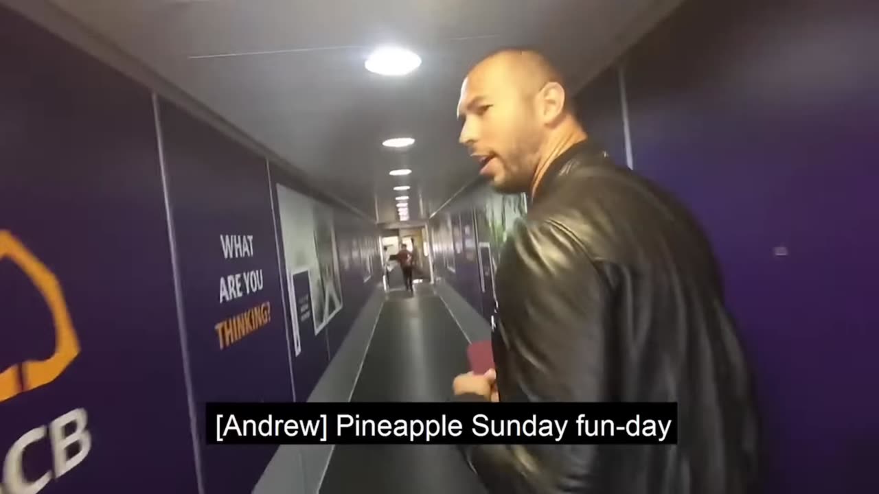Andrew Tate gets Massage from Russian Flight Attendant😍✈️