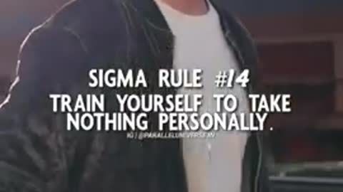 sigma rules video