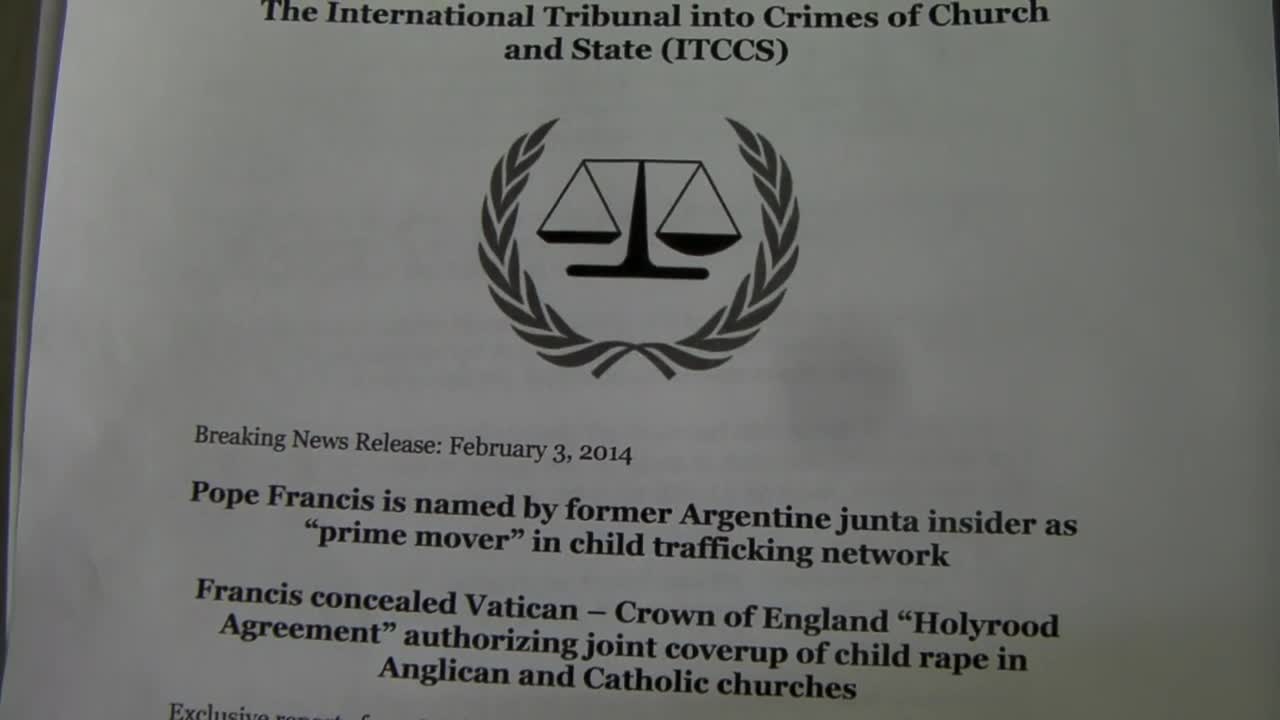 The Pope Francis Named By Eyewitness As Child Trafficker