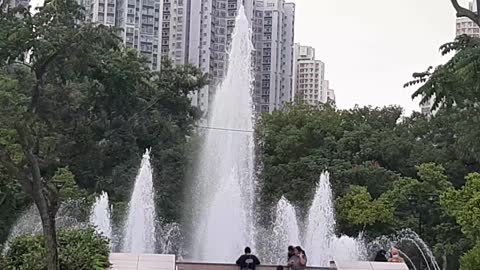 A Beatiful Fountain in Tin Shui Wai