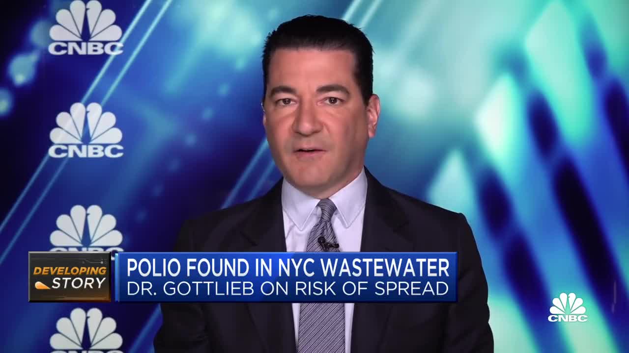 Dr. Scott Gottlieb Blames COVID Vaccine Skeptics for Declining Polio Vaccination Rates