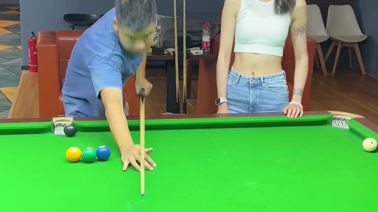 Funny billiard moments