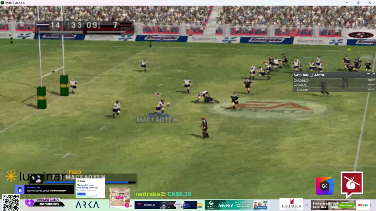 Rugby 06 - November 7, 2024 Gameplay